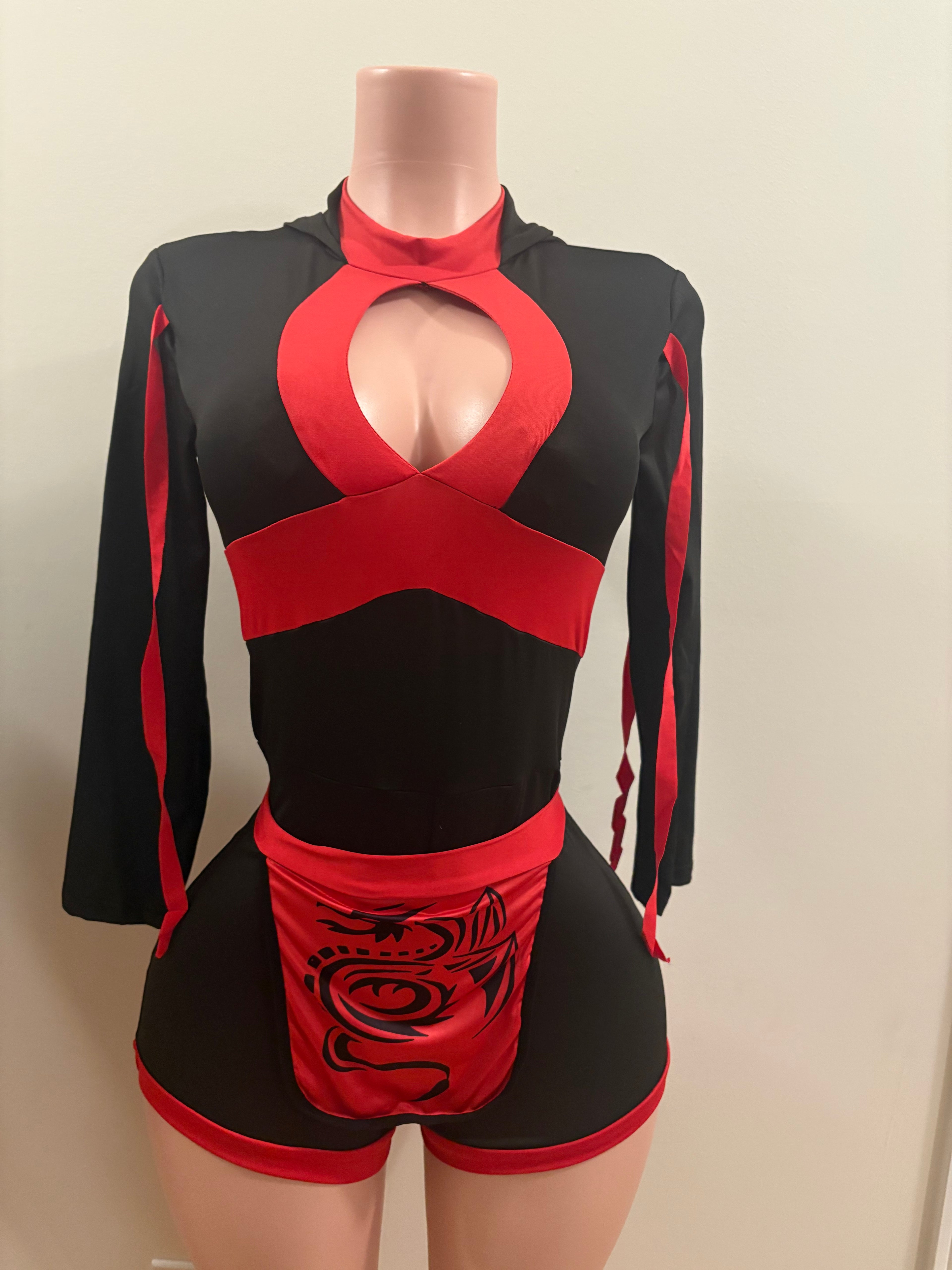 Dragon Ninja Warrior Costume