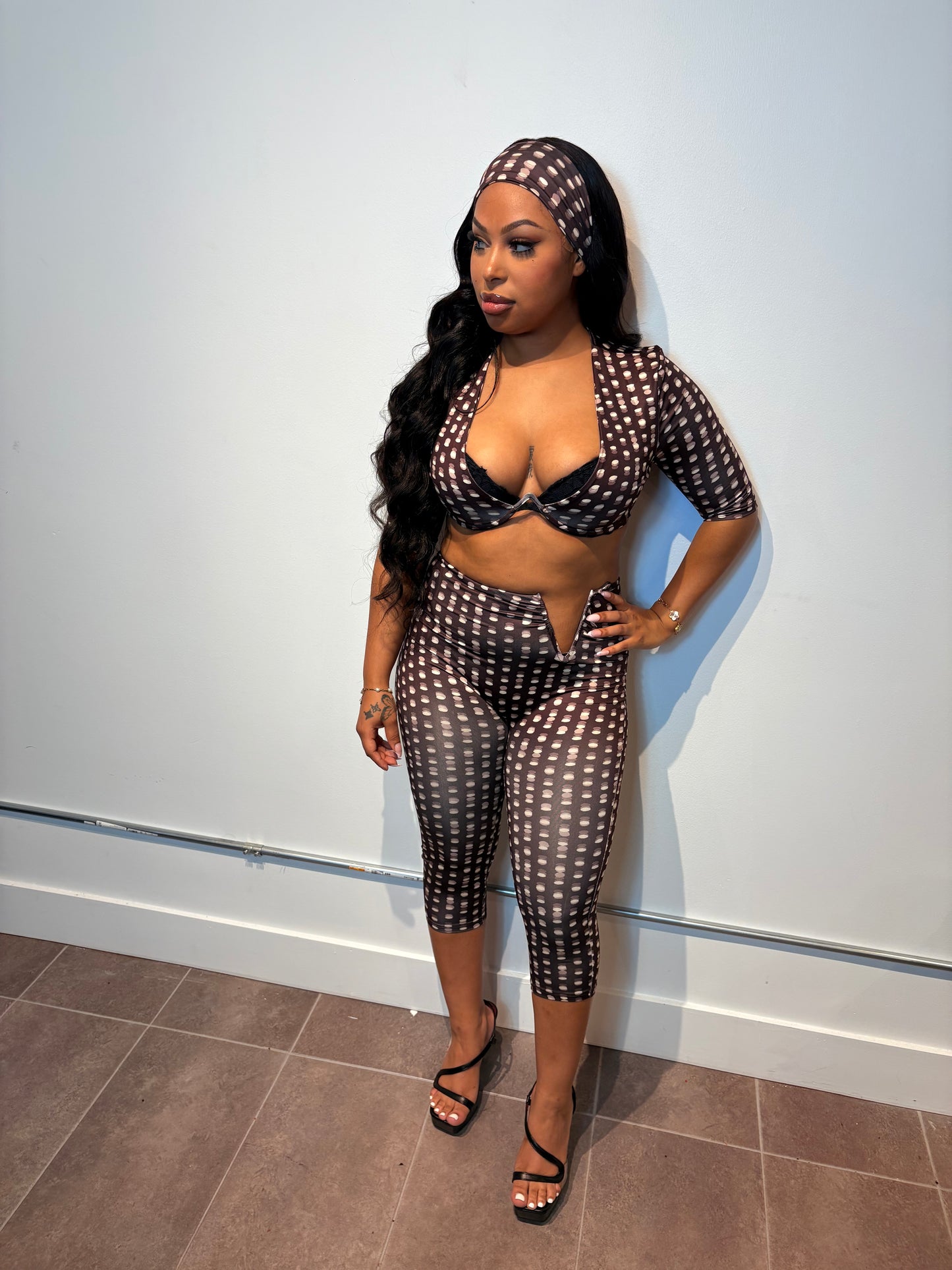 Brown Sugar Capri Set 🤎