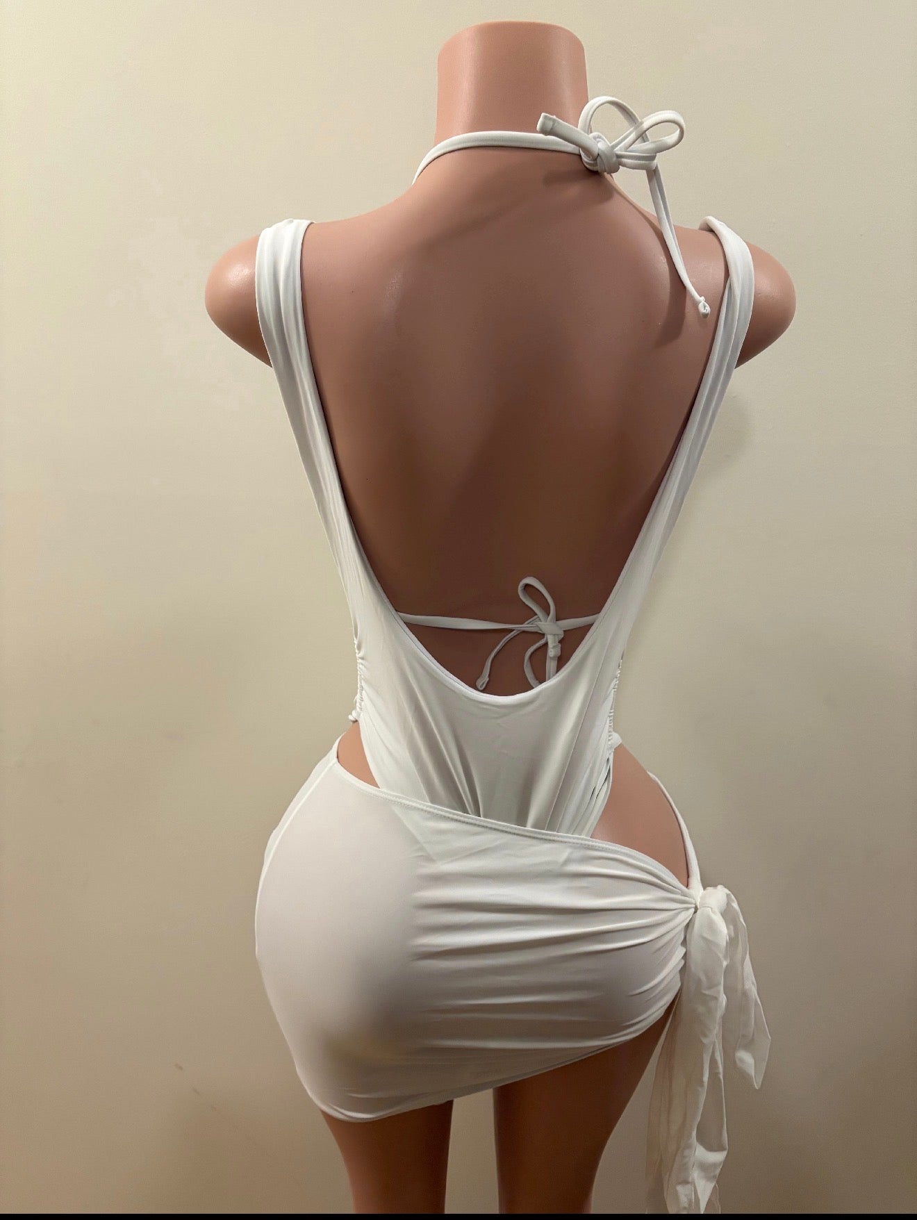 Ivory Hourglass Mini Bathing Suit