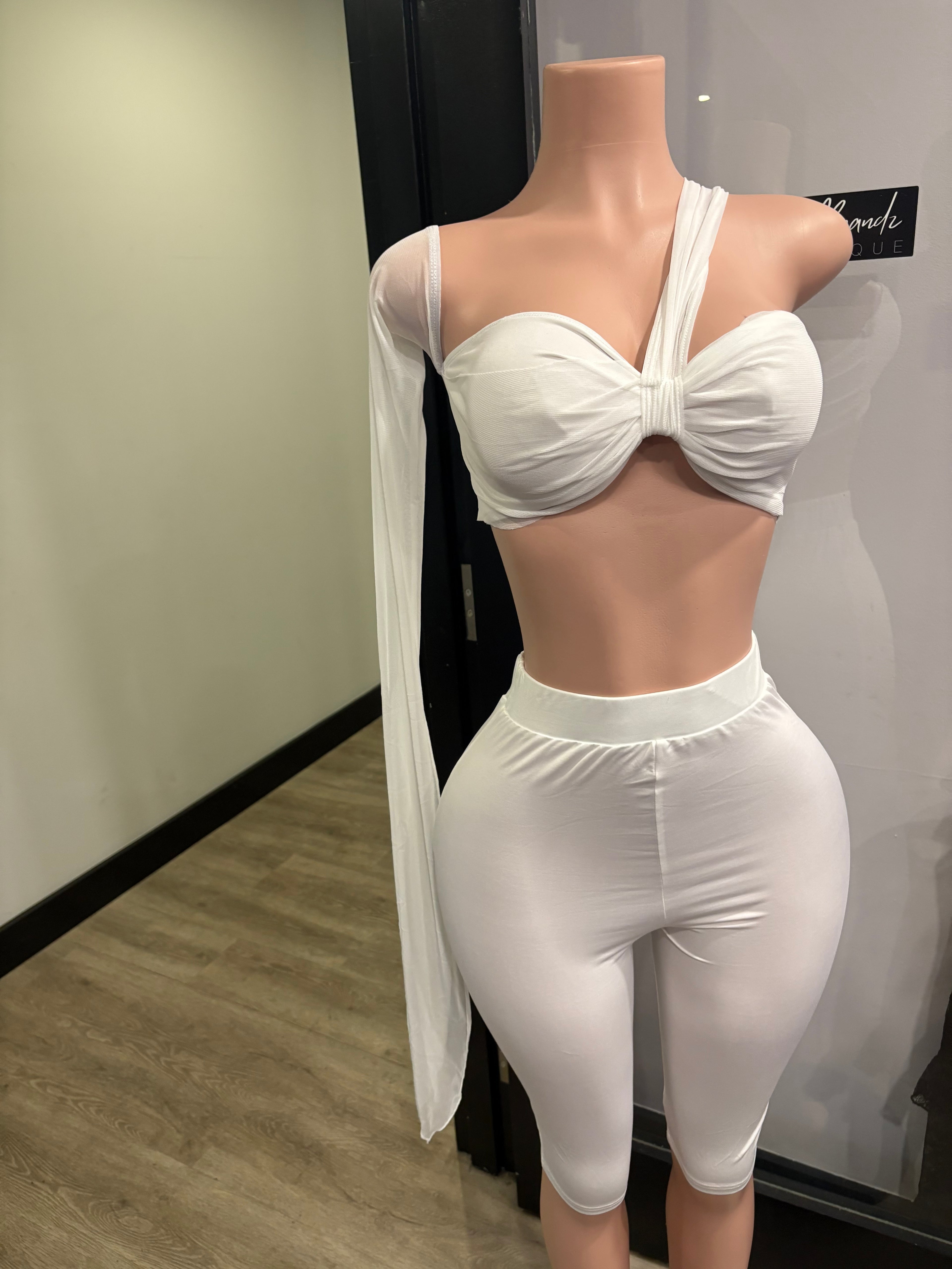 Pure Intentions Set (White Two-Piece
