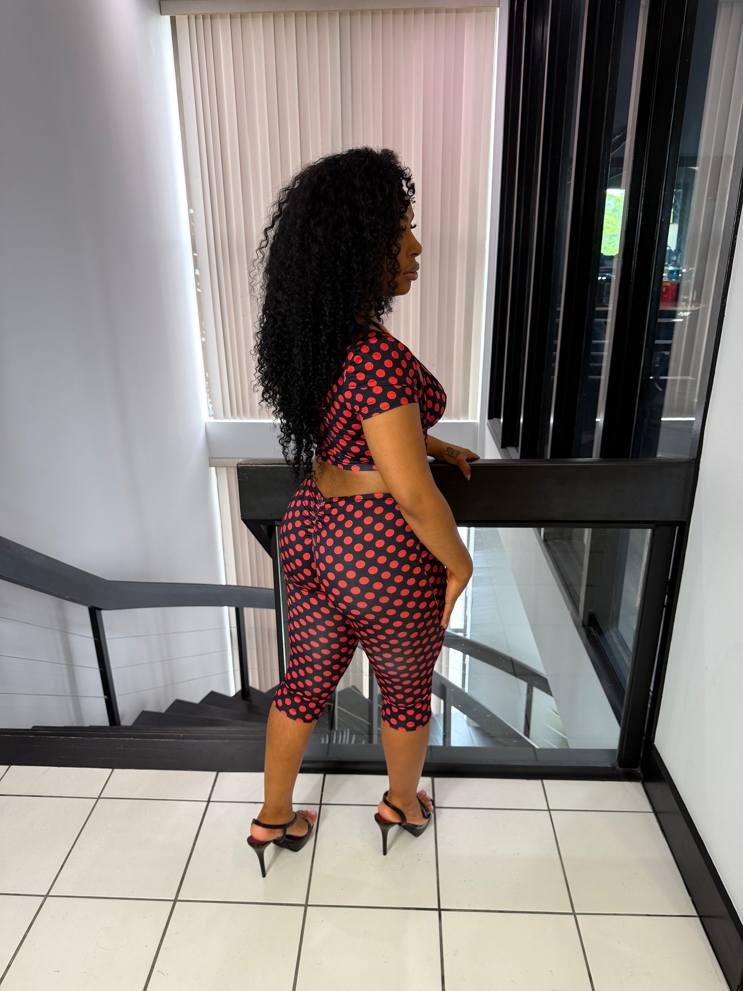 Midnight Muse Capri Set