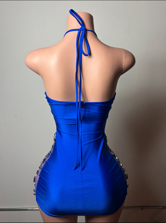 PREORDERS Blue Diamond Fantasy Mini Dress