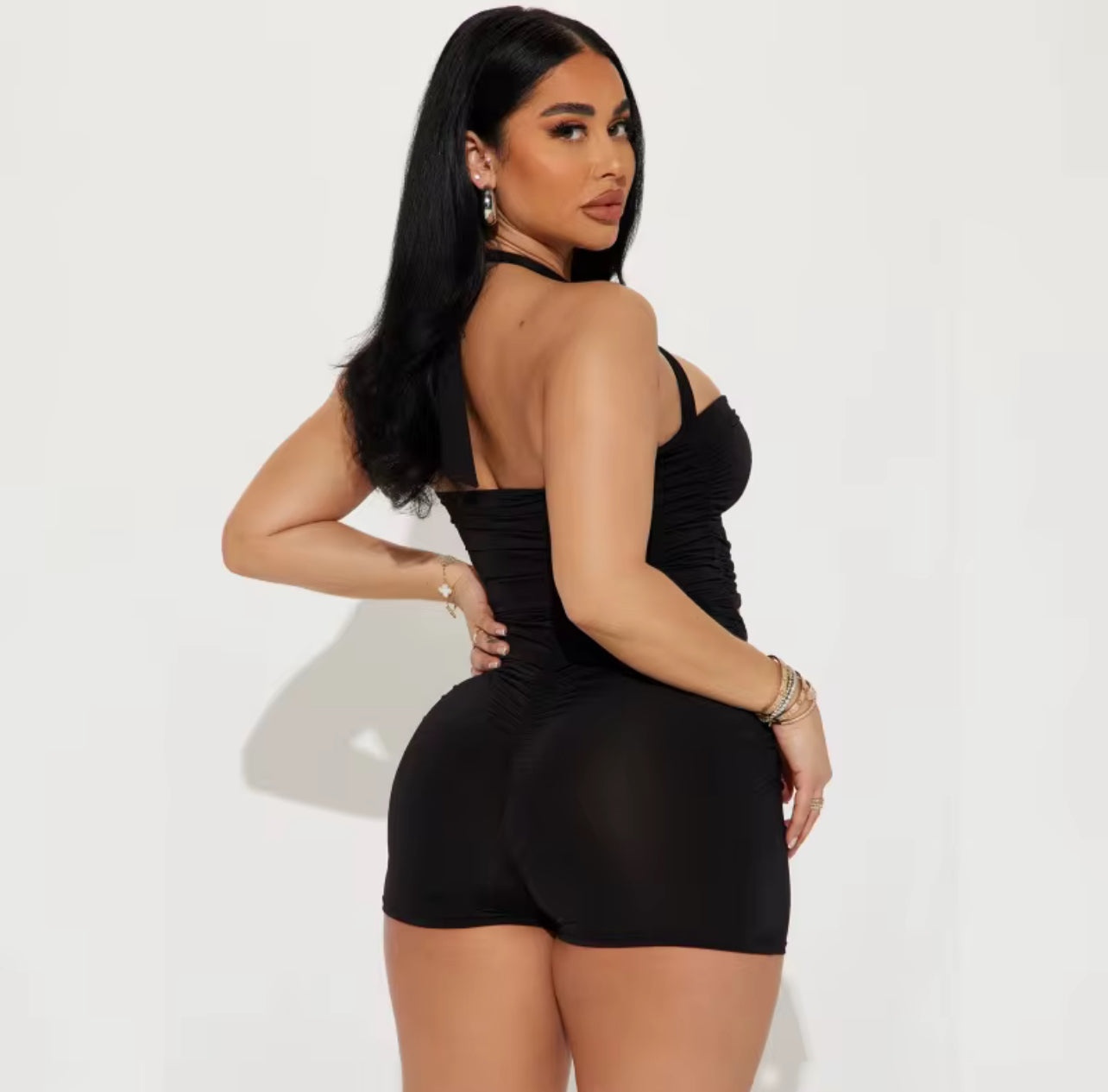 Midnight Cutout Romper