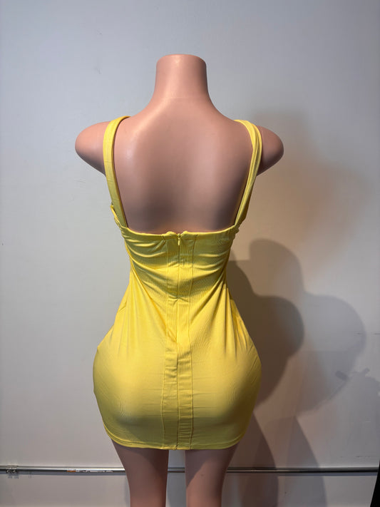 Golden Hour Mini Dress