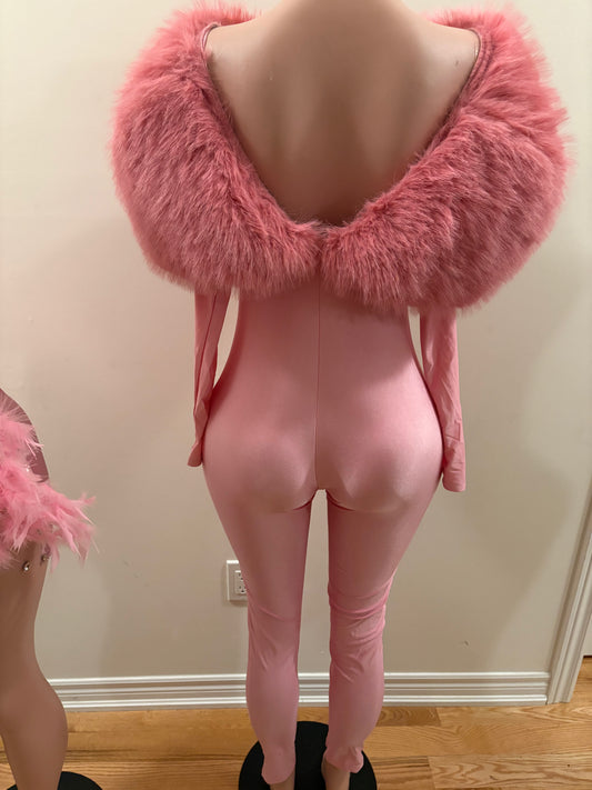Pink Frost Jumpsuit