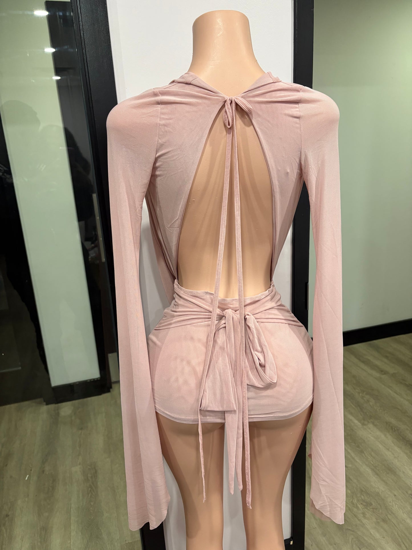 Pink Whisper Mini Dress