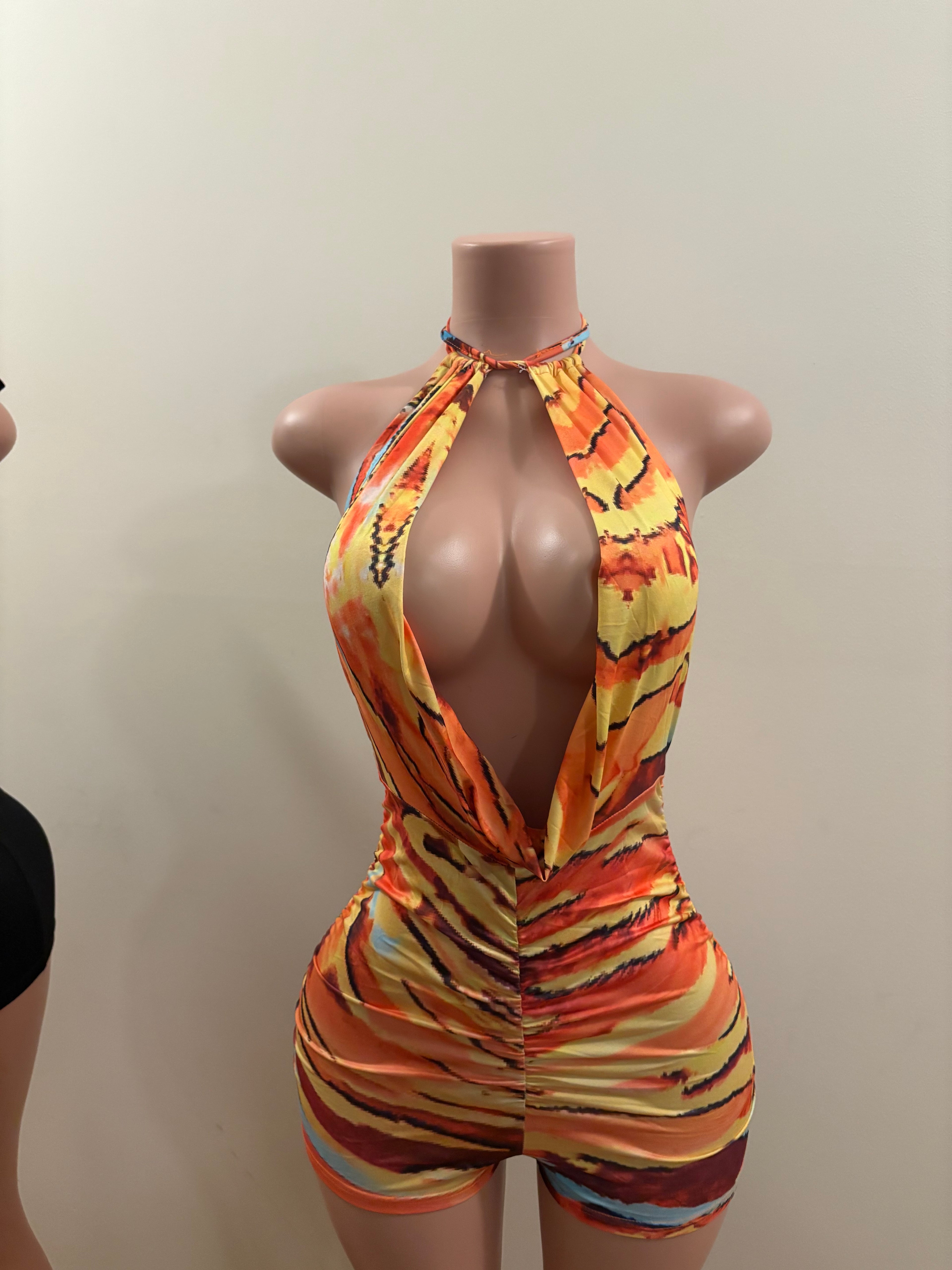 Heatwave Halter Romper