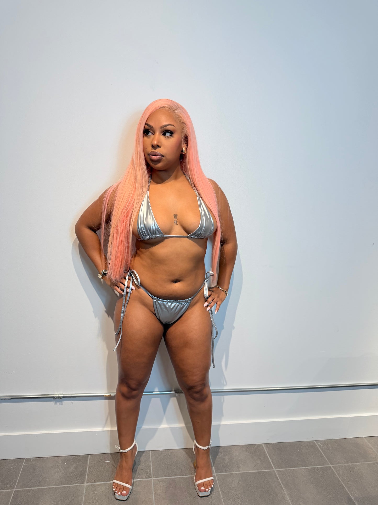 Silver Siren Bikini Set