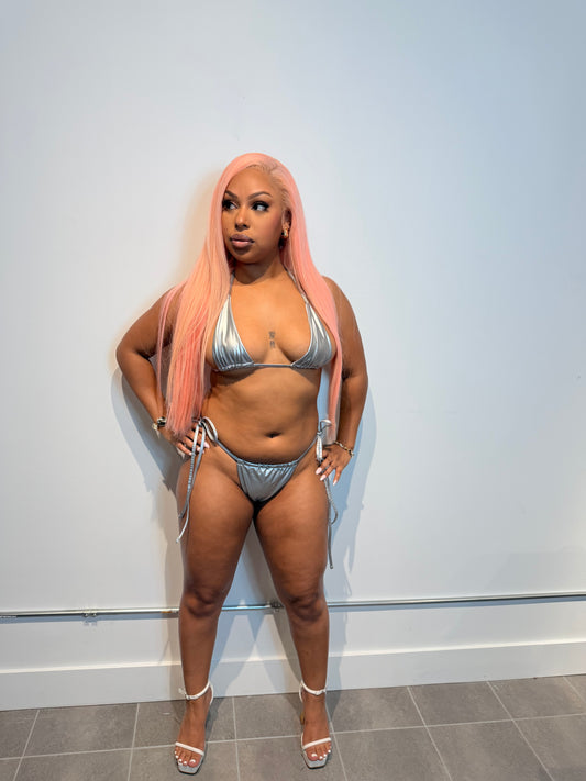 Silver Siren Bikini Set