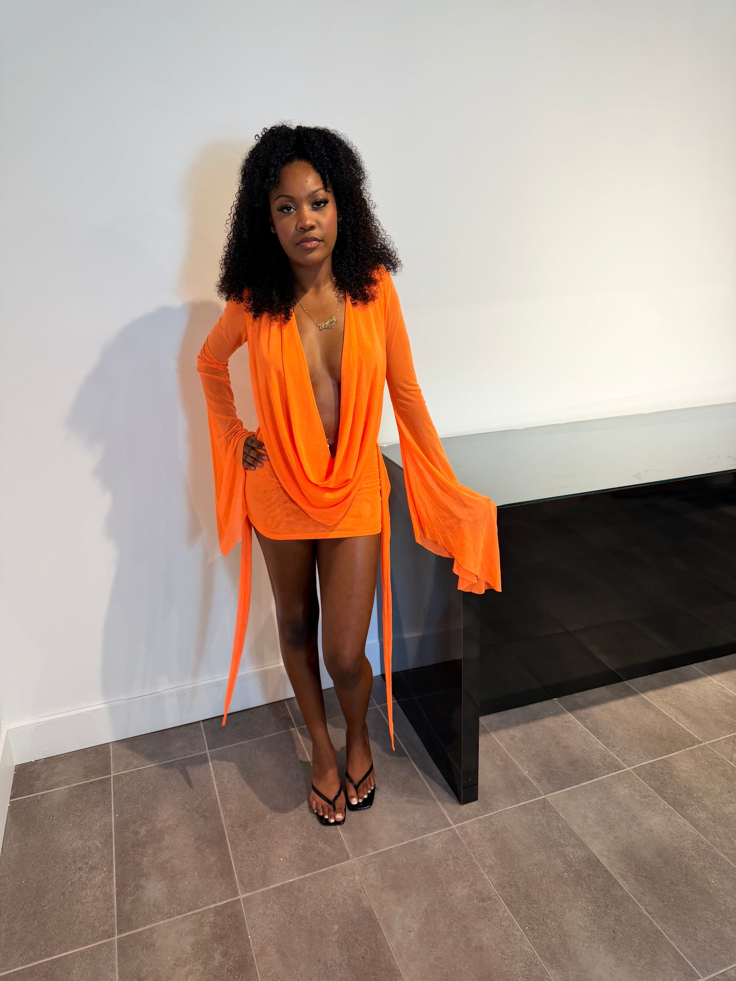 ✨ Sunset Glow Mini Dress