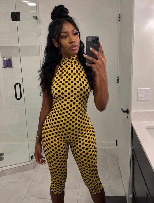 Polka Pop Jumpsuit ✨