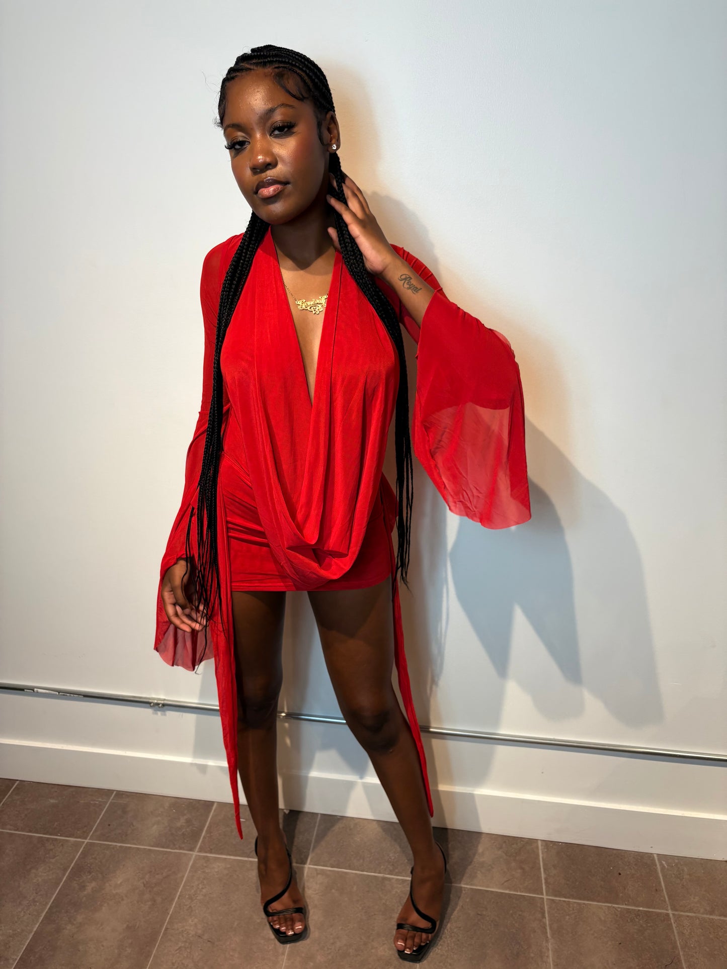 Red Alert Mini Dress
