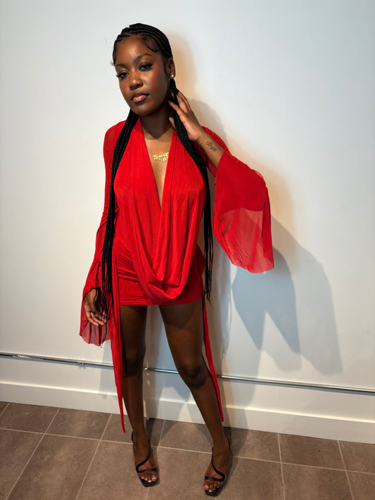 Red Alert Mini Dress