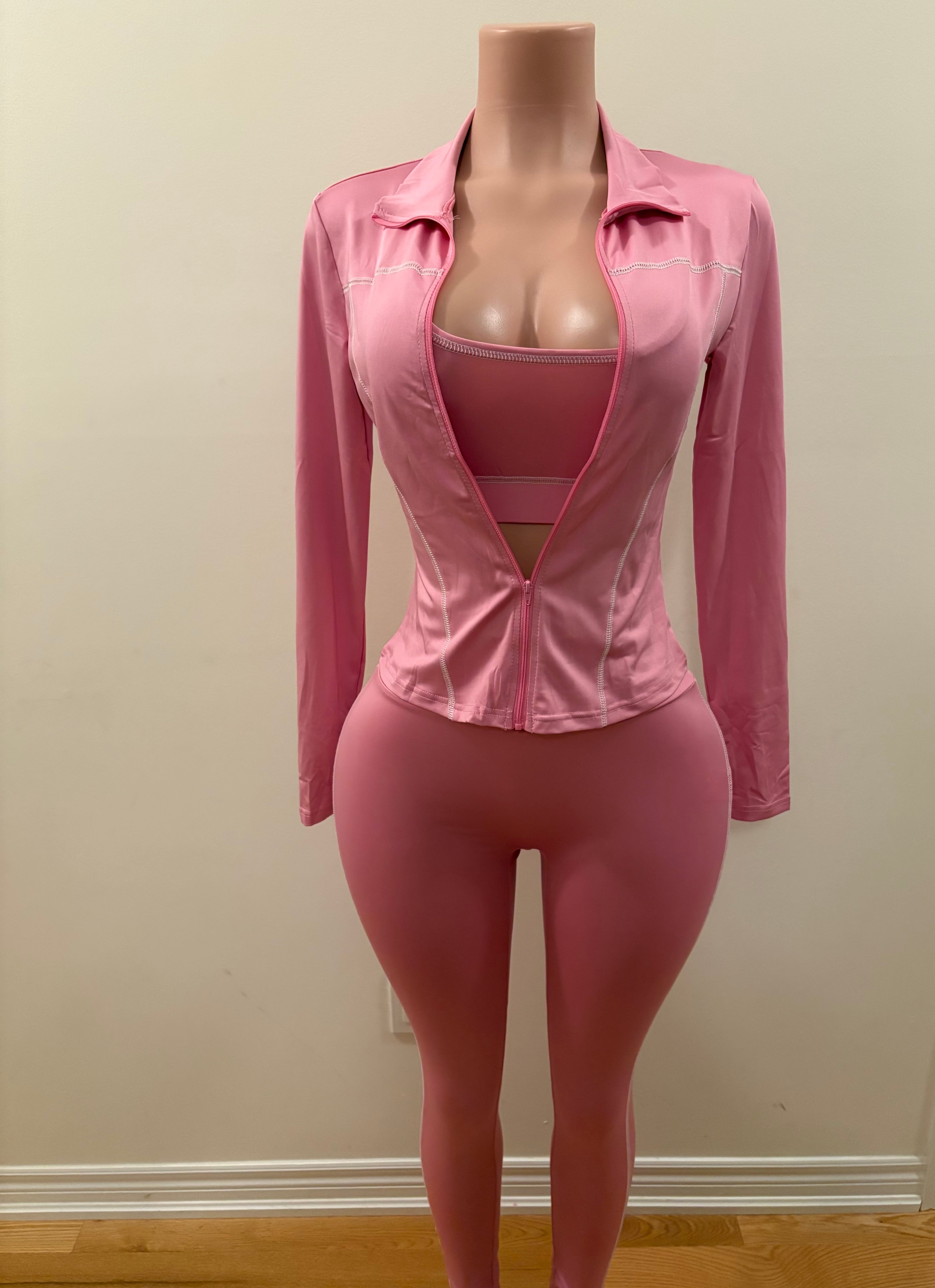 Pink 3-Piece Active Set