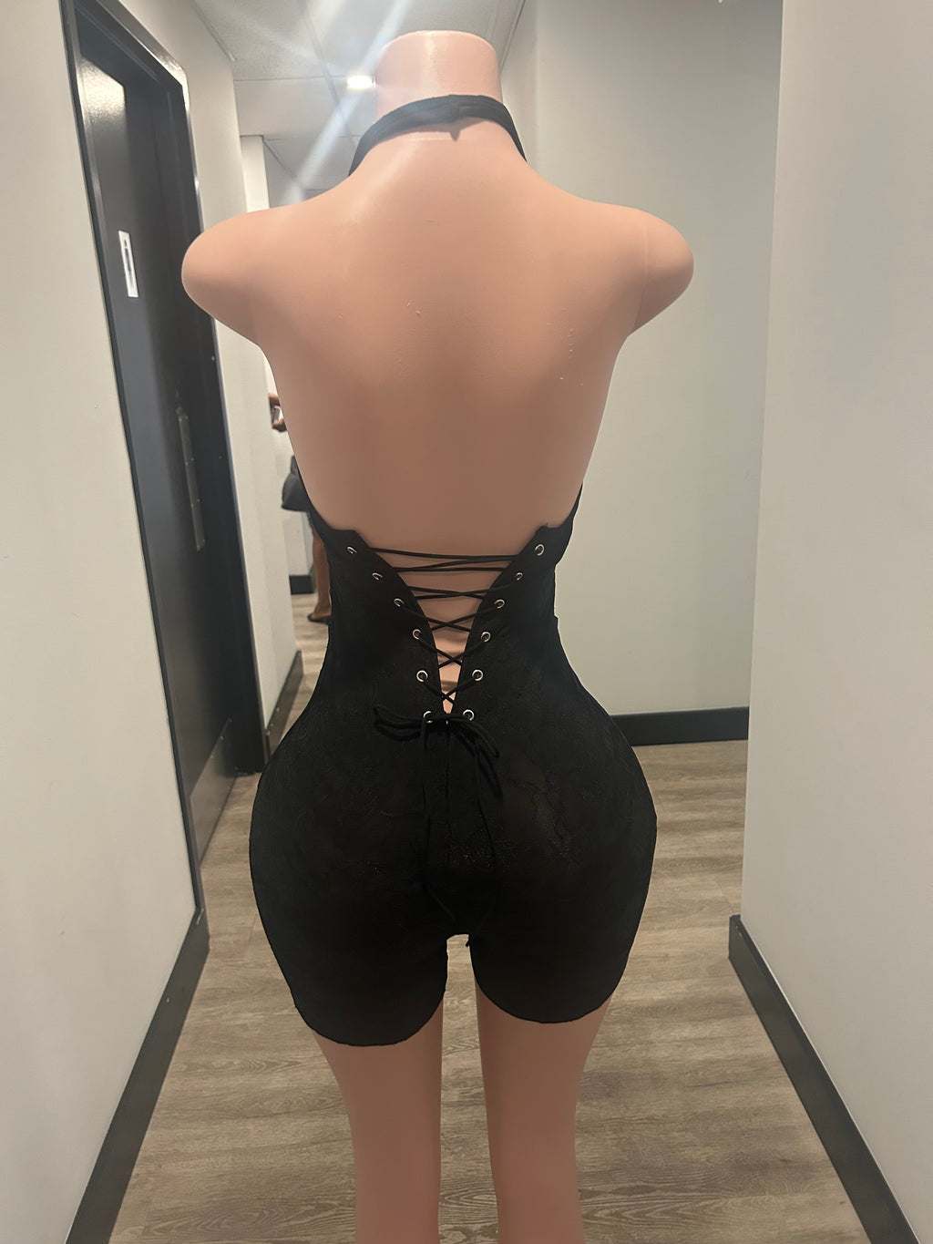 Midnight Straps Romper 🖤