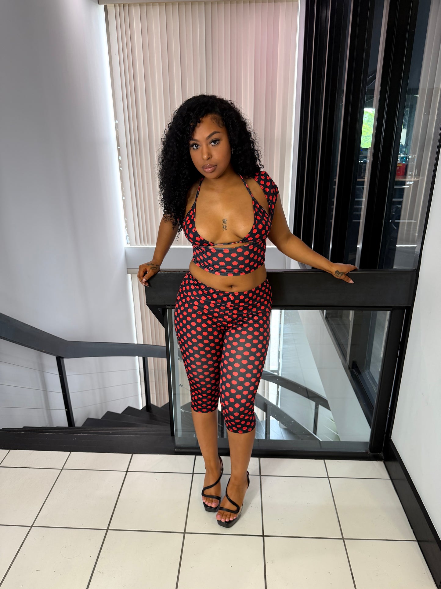 Midnight Muse Capri Set