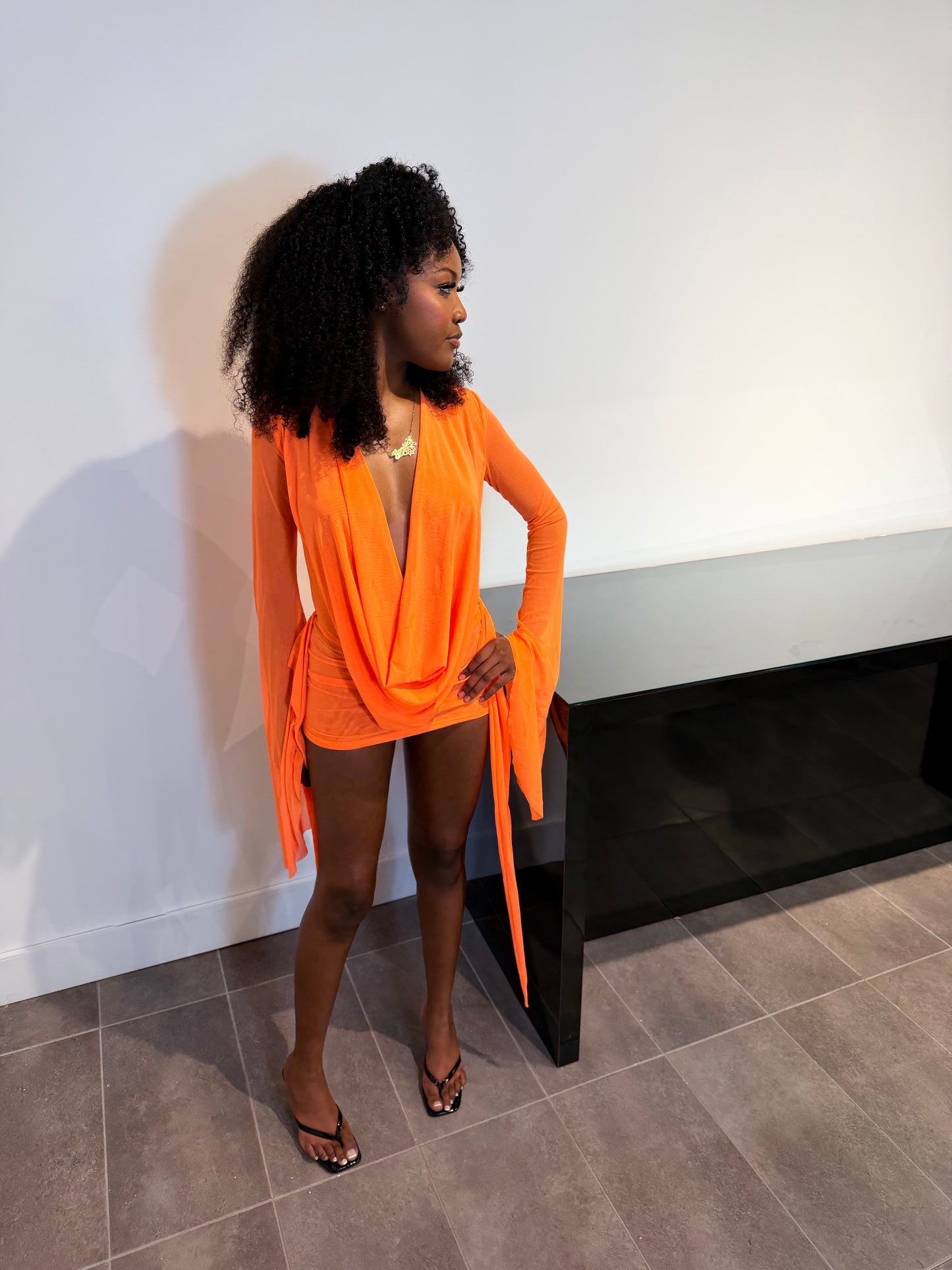 ✨ Sunset Glow Mini Dress