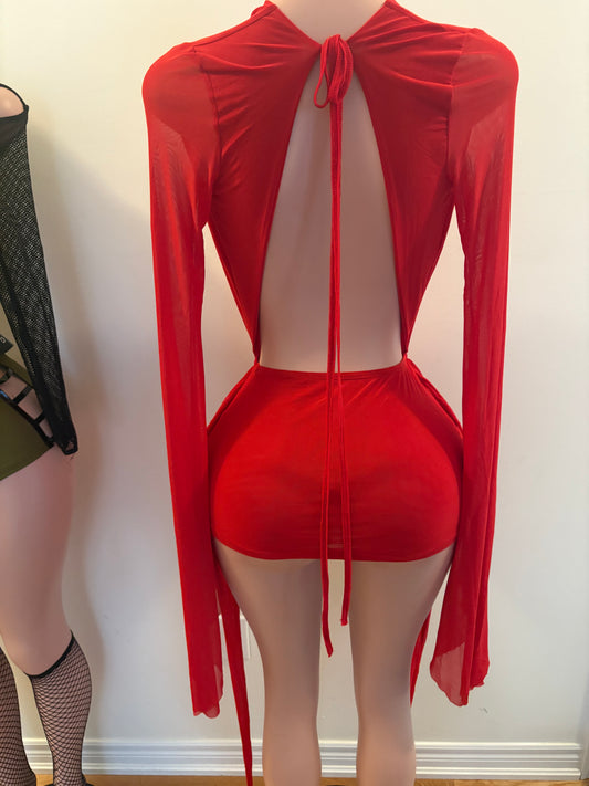 Red Alert Mini Dress