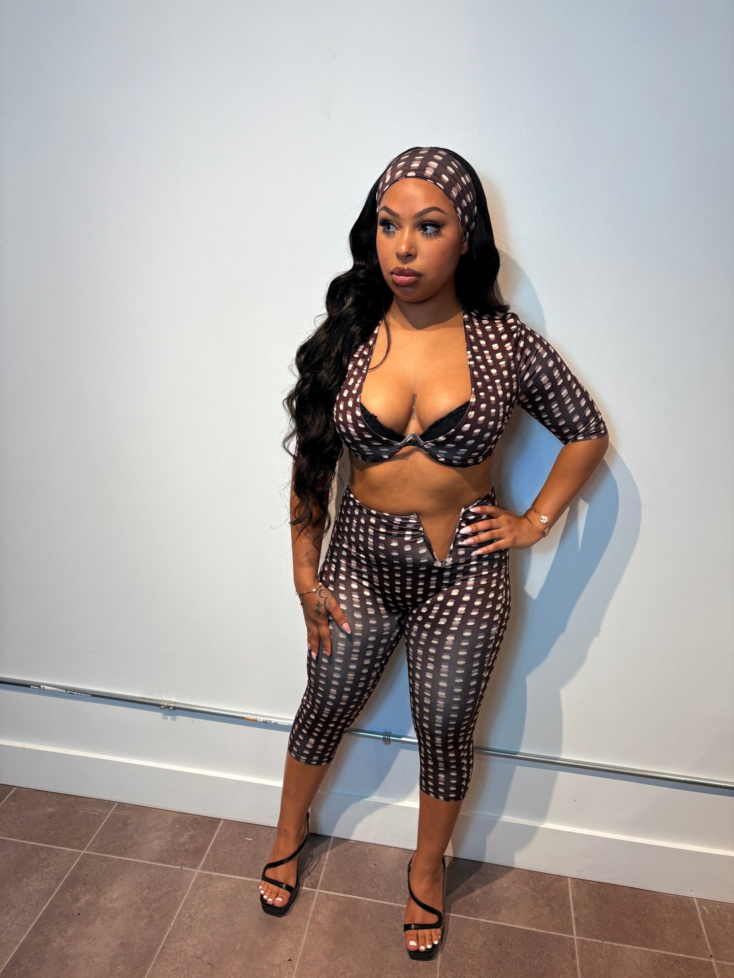 Brown Sugar Capri Set 🤎