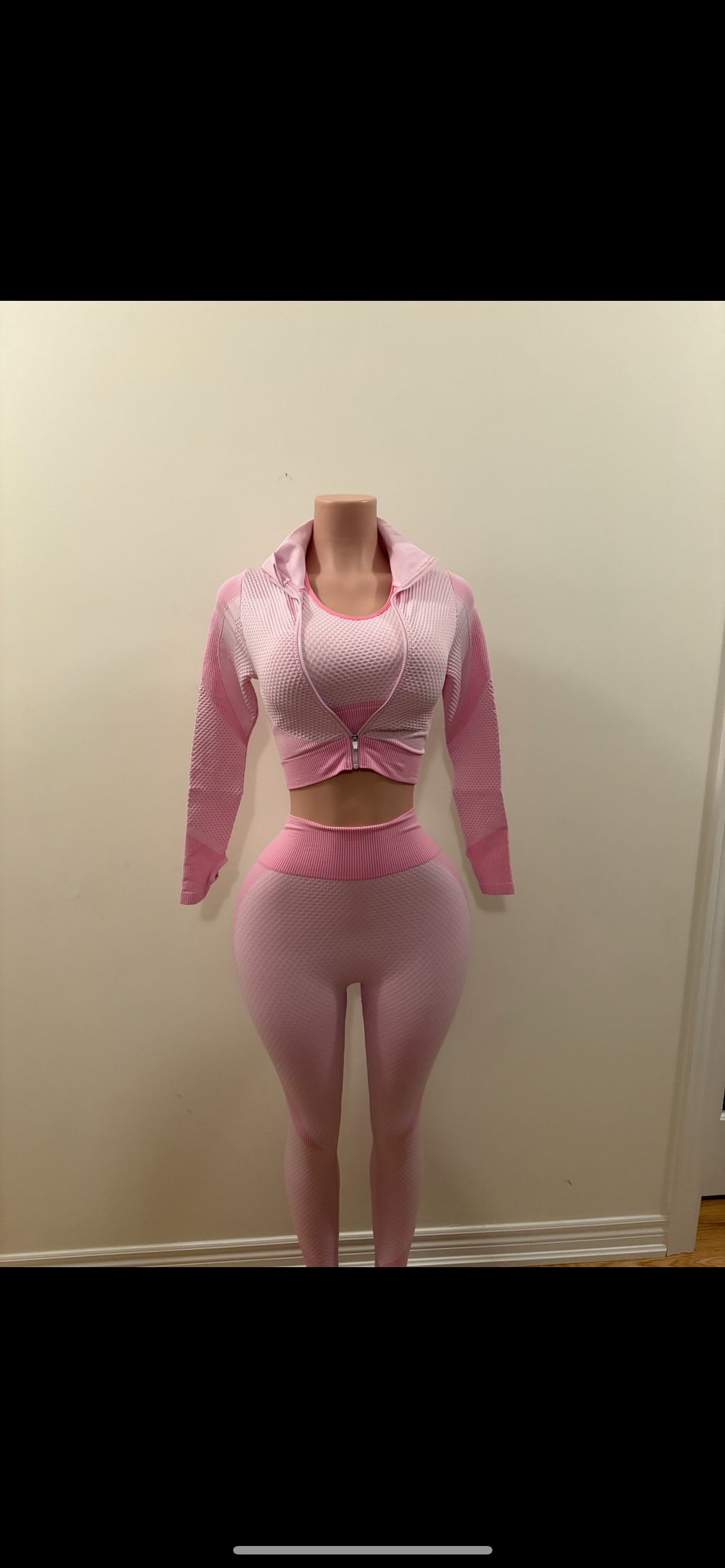 Bubblegum Pink 3-Piece Active Set