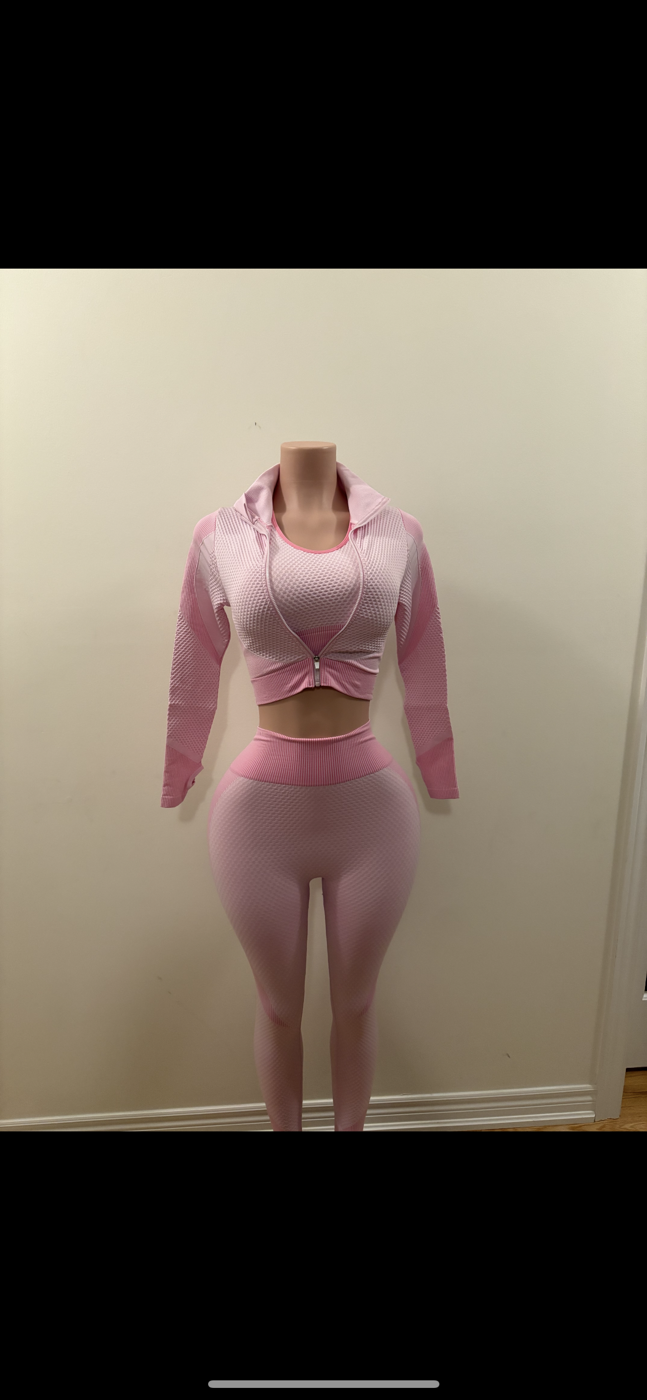 Bubblegum Pink 3-Piece Active Set