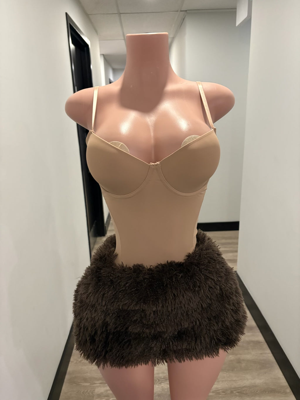Brown Sugar Luxe Mini Skirt Set