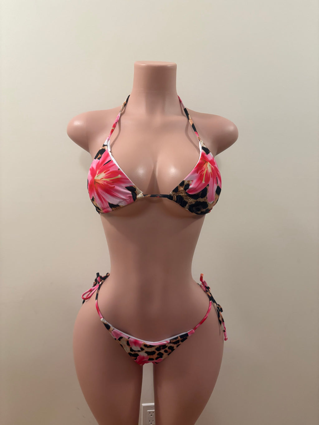 Floral Leopard Bikini
