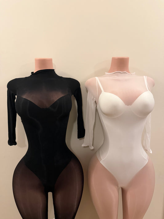 Sheer Bodysuit Collection 🤍🖤