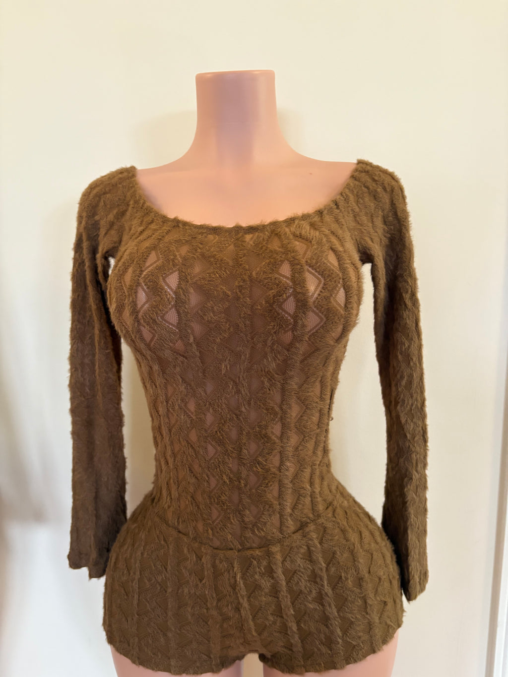 Luxe Sheer Lace Romper
