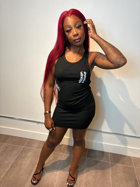 Sweet Temptation Mini Dress Black