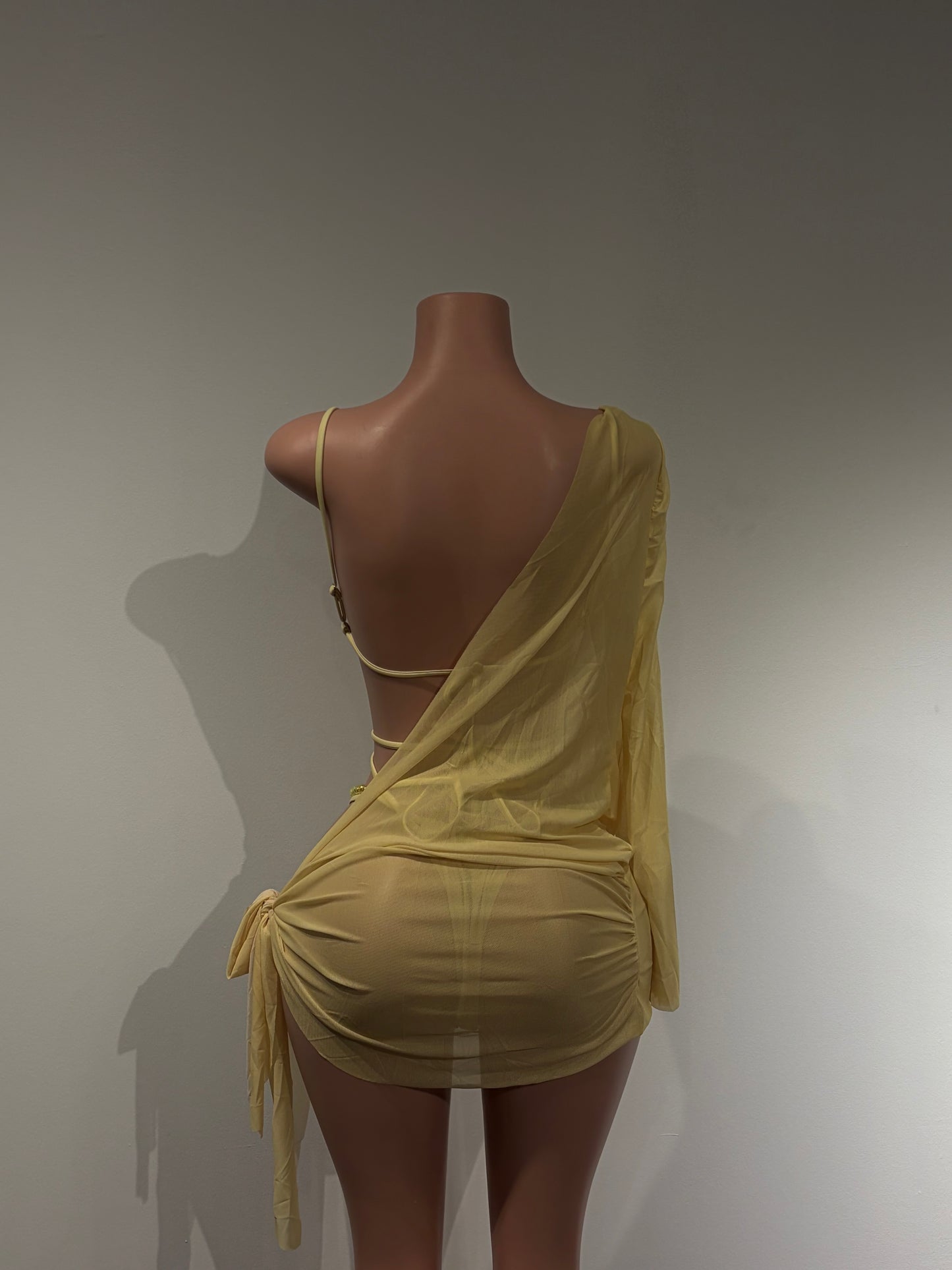 Golden Hour Mesh Cover-Up Set.