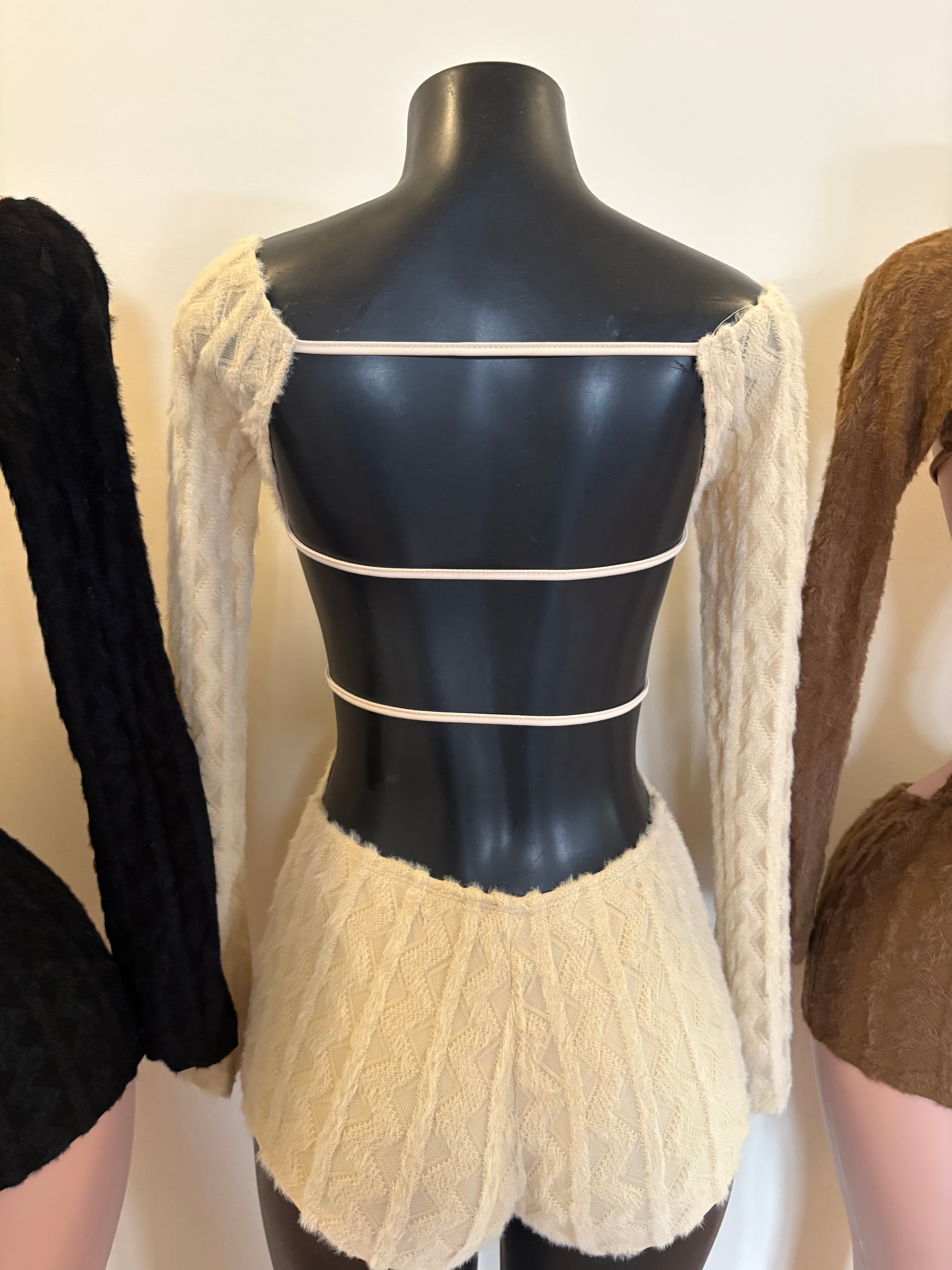 Luxe Sheer Lace Romper