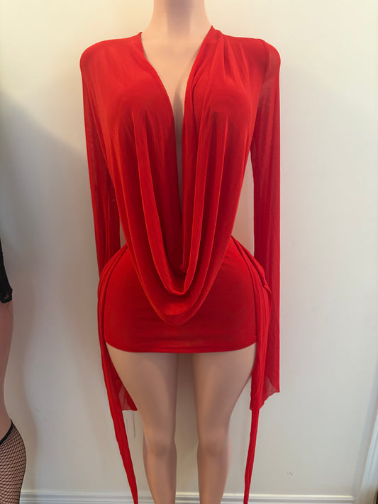 Red Alert Mini Dress