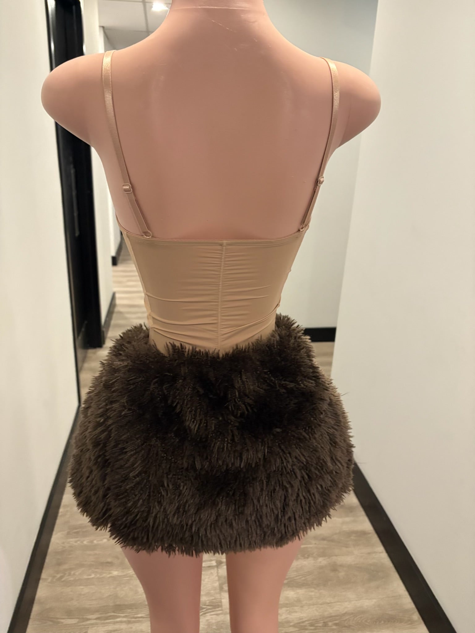 Brown Sugar Luxe Mini Skirt Set