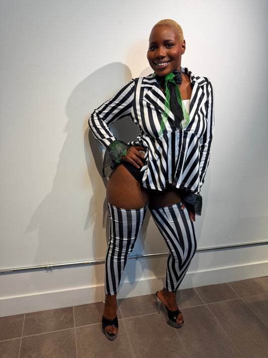Beetle Babe Striped Costume Set