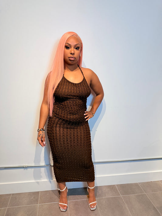 Cocoa After Dark Maxi Dress