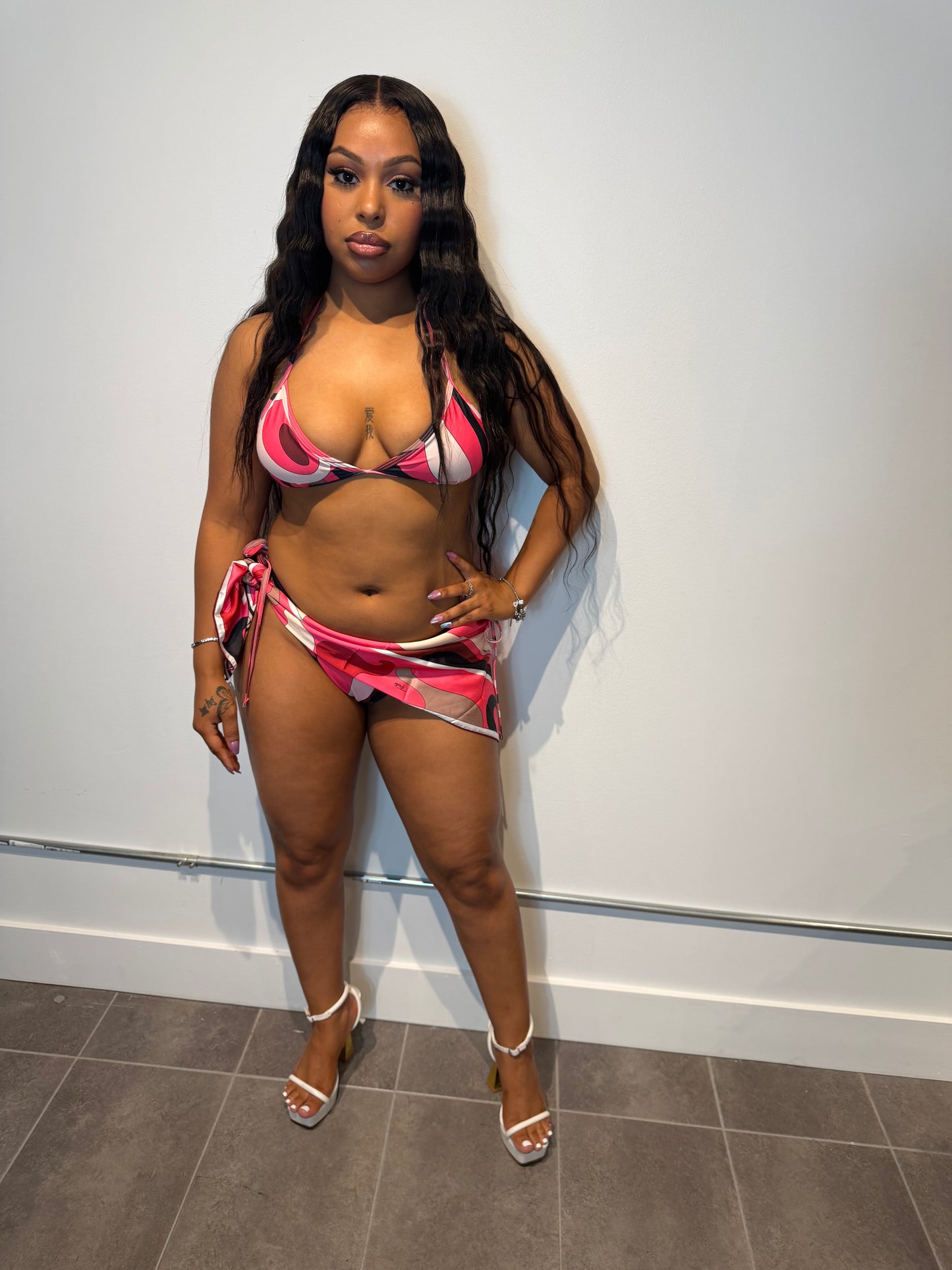 Pink Paradise 3-Piece Swim Set 💗