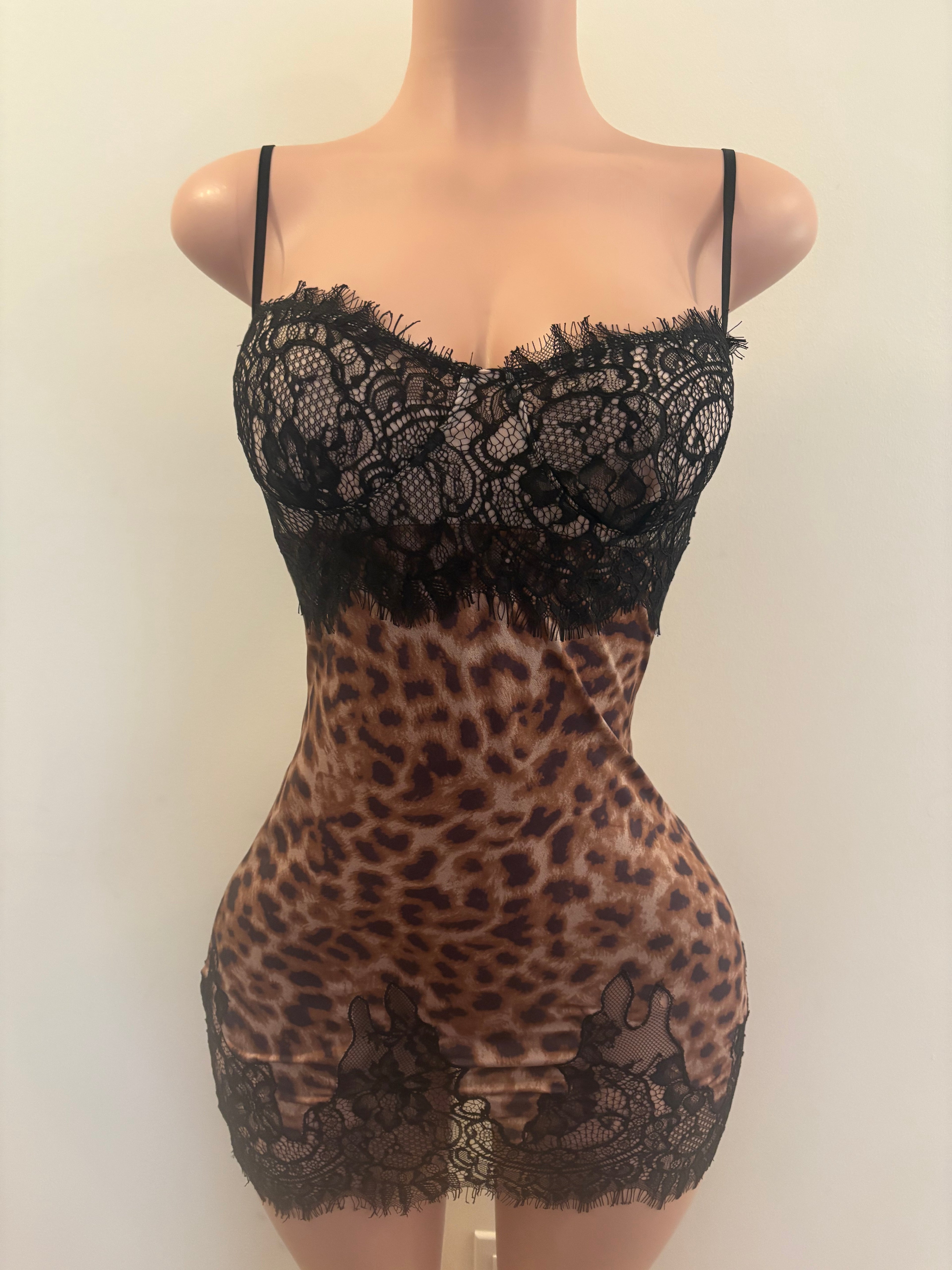 Wild Nights Lace Slip Dress