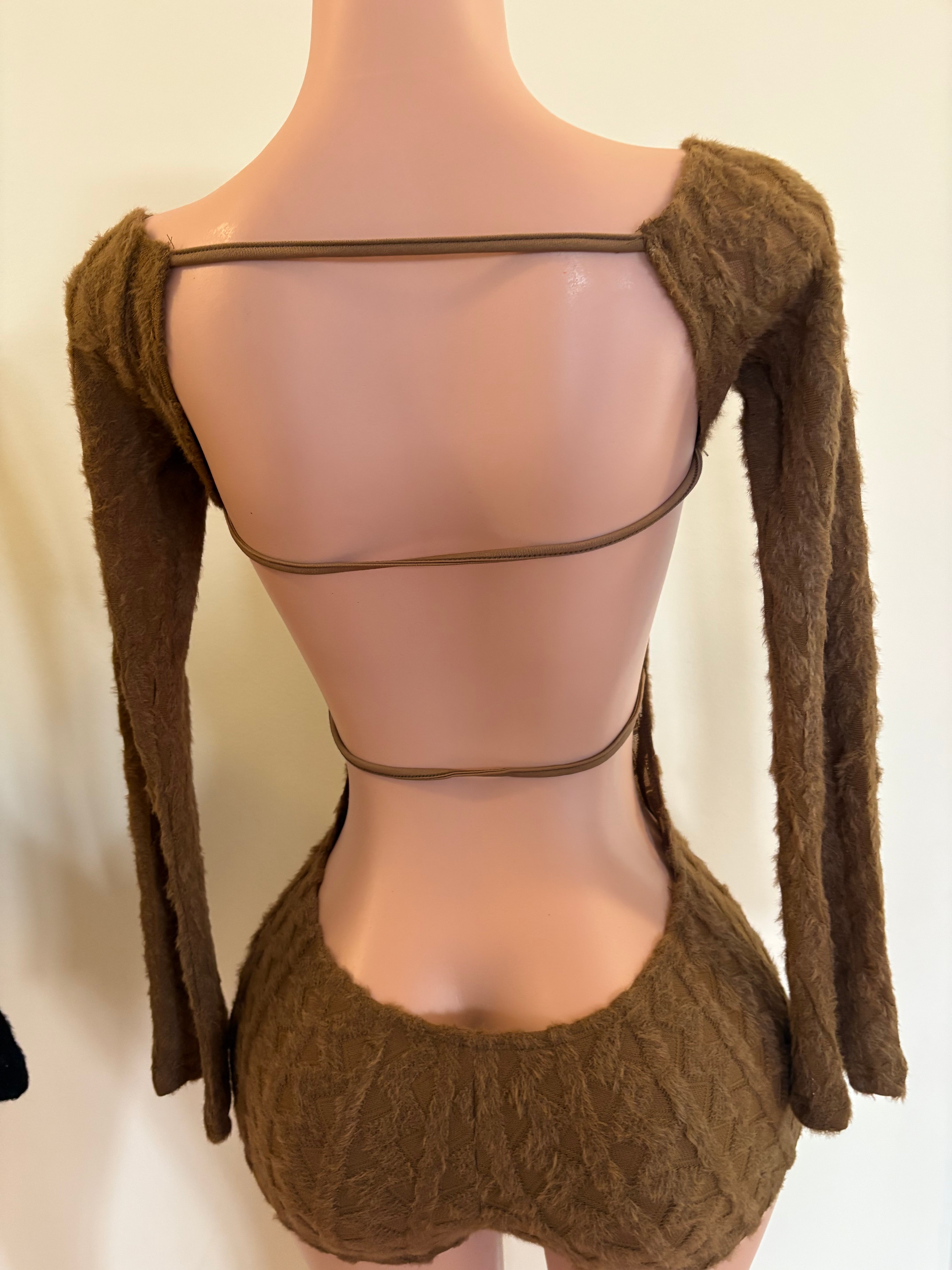Luxe Sheer Lace Romper