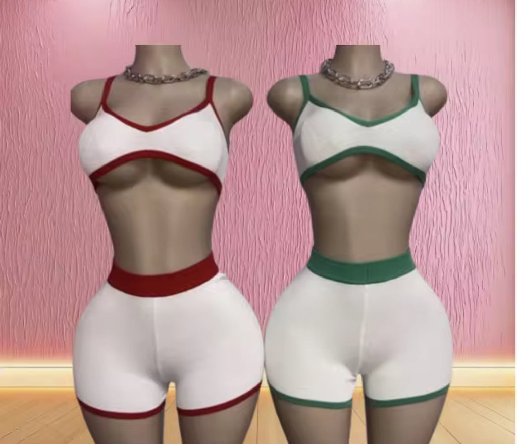 Retro Sporty Two-Piece