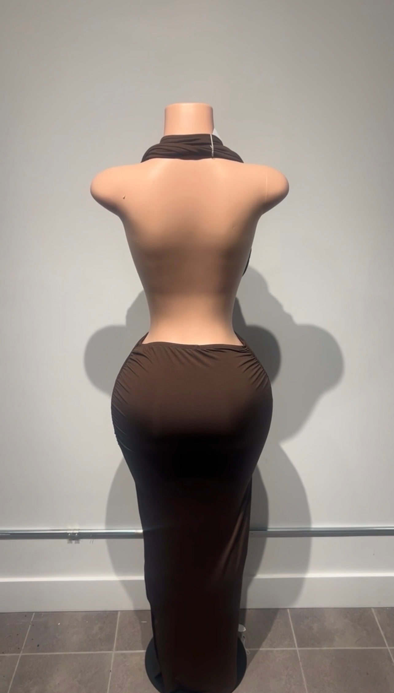 Mocha After Dark Maxi Dress