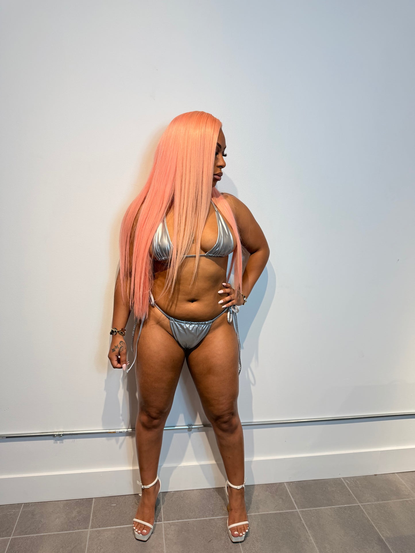 Silver Siren Bikini Set
