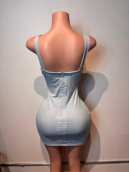 Blue Hour Mini Dress