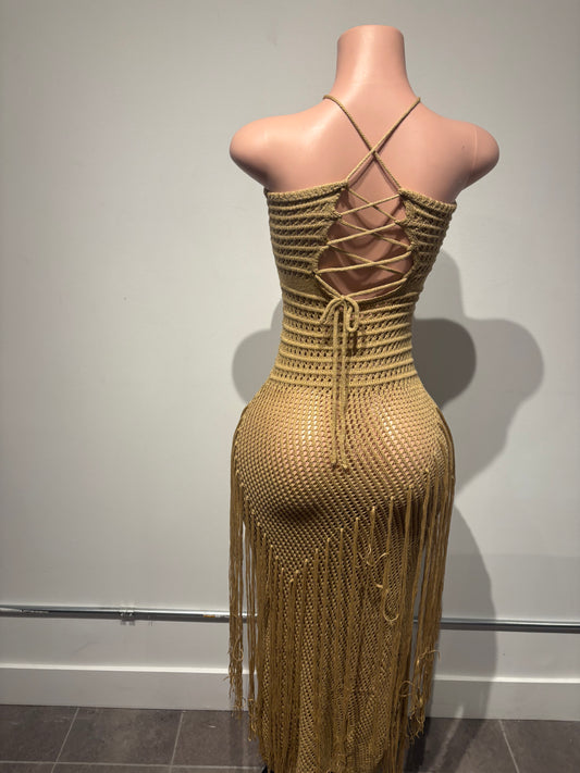 Golden Hour Crochet Cut-Out
