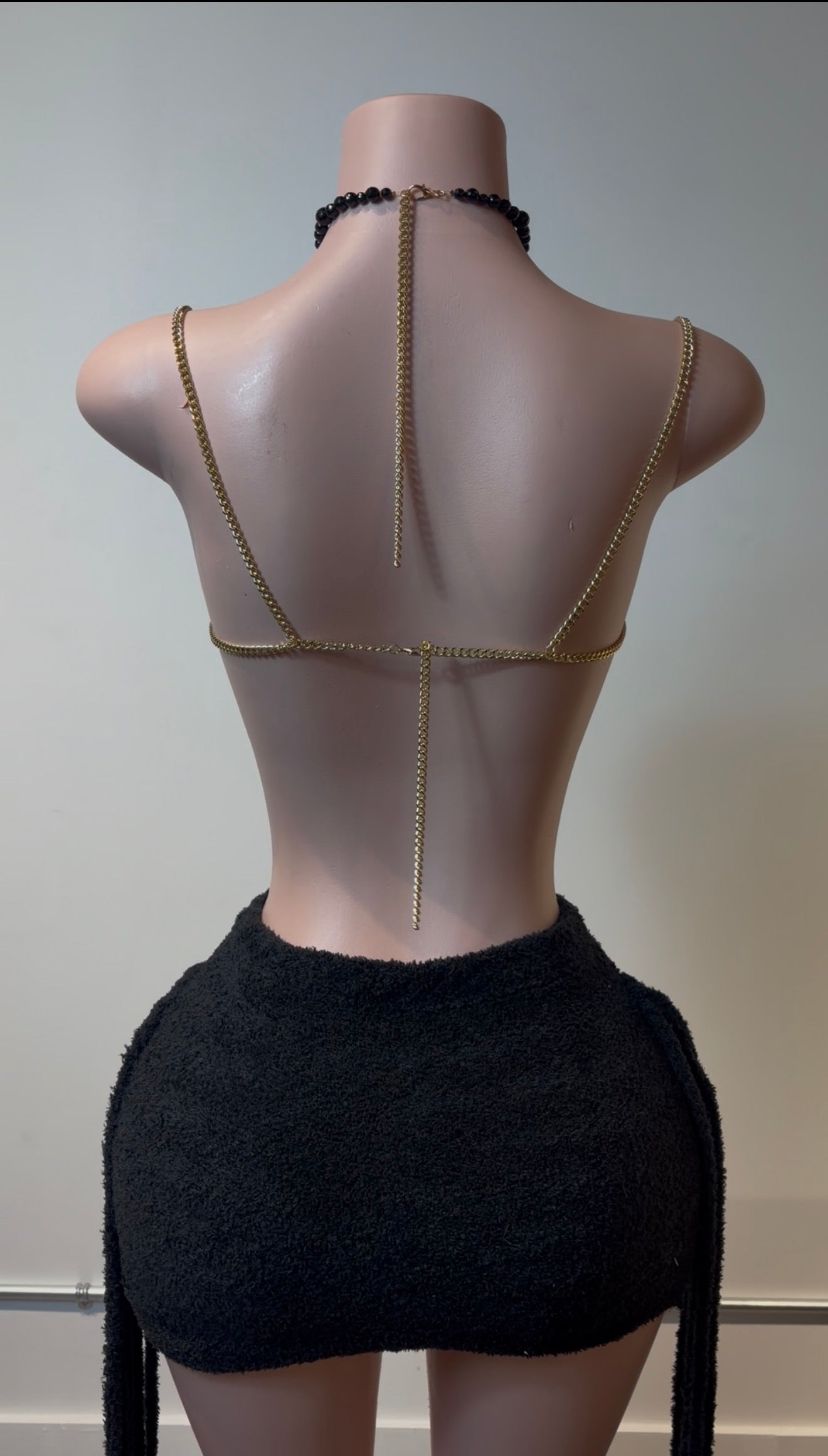 Midnight Jewel Beaded Top