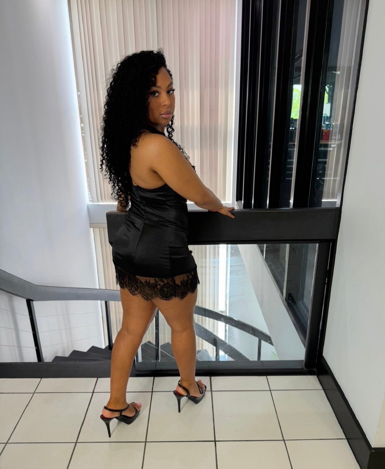 Secret Affair Satin Dress