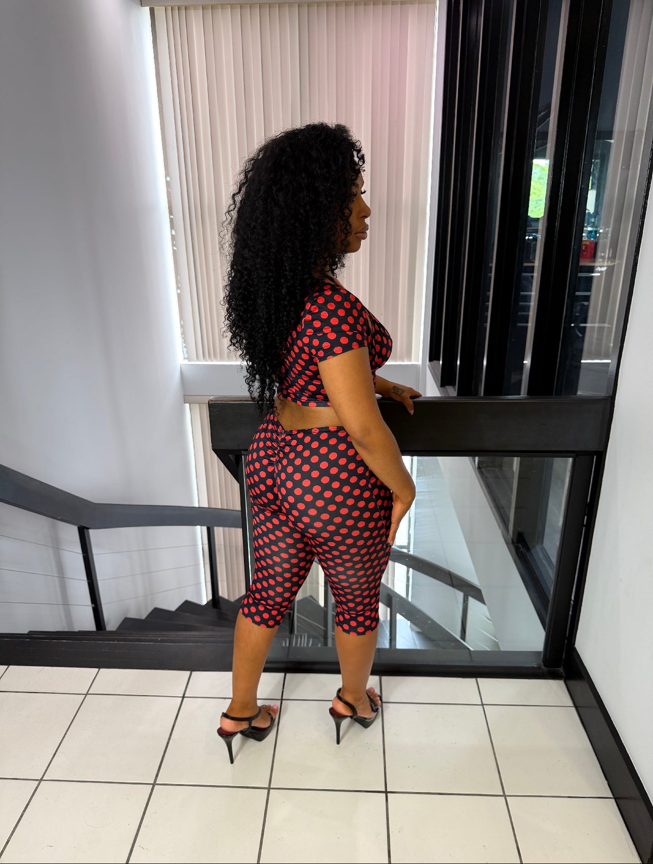 Midnight Muse Capri Set