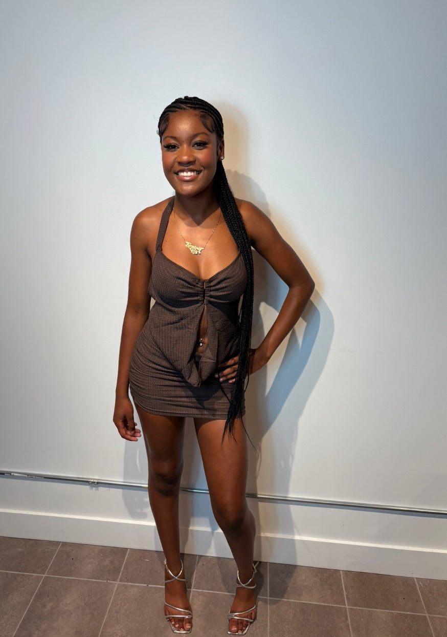 The Mocha Muse Dress