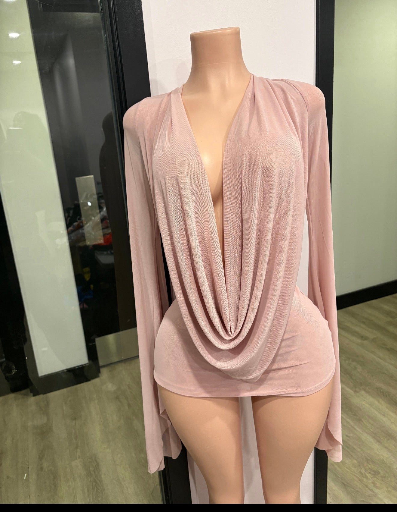 Pink Whisper Mini Dress