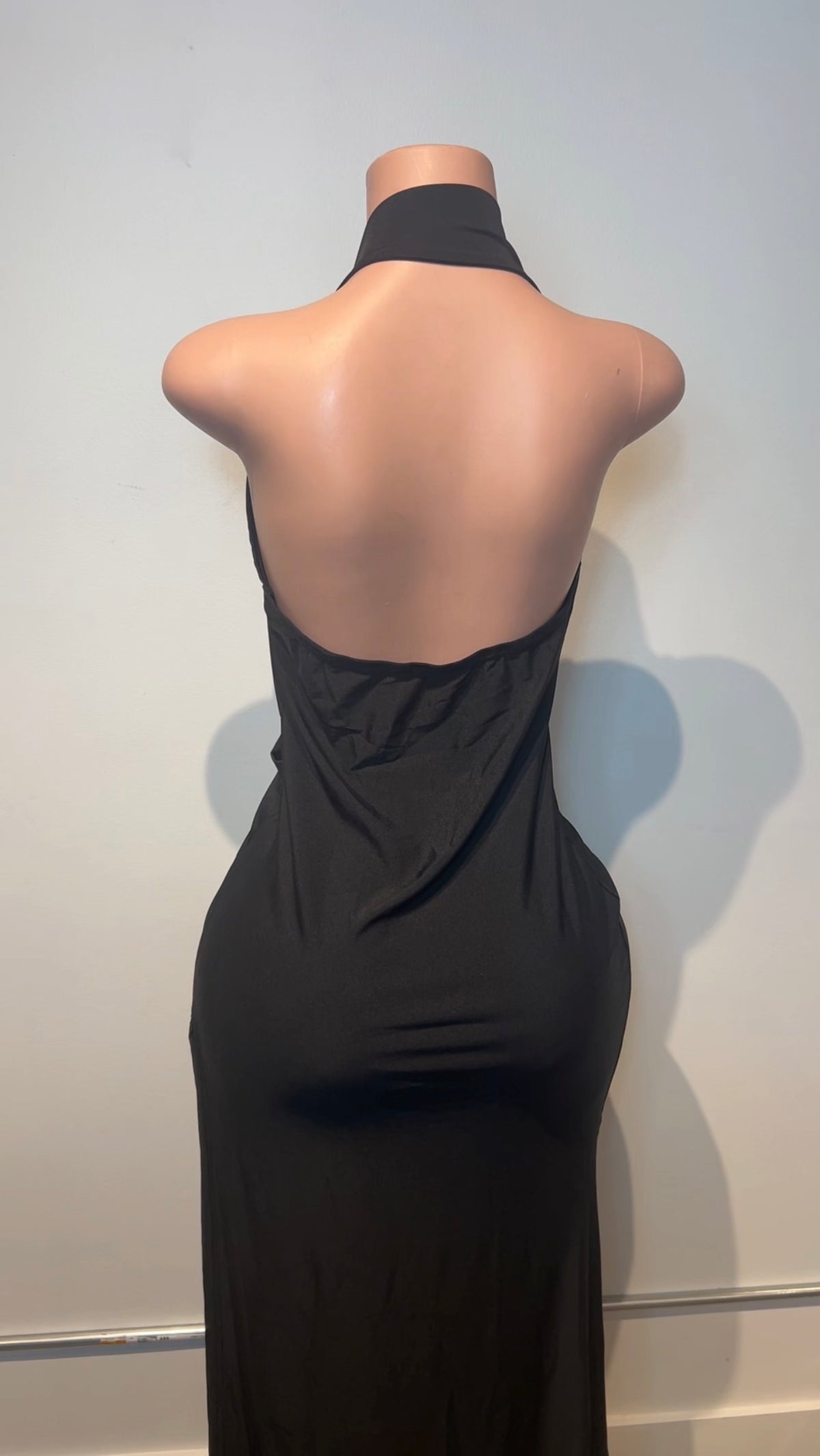 Midnight Serpent Maxi Dress
